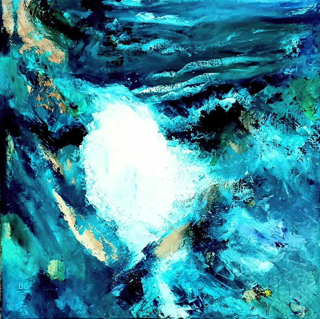 2023 12-Fanina.jpg - Année 2023 - 50 X 50 cmHuile au pinceau et au couteau sur toile