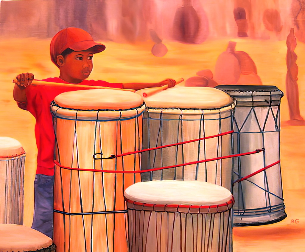 2006 11-Hazolahy.jpg - Année 2006 - 65 x 50 cm  Huile au couteau et au pinceau sur toile