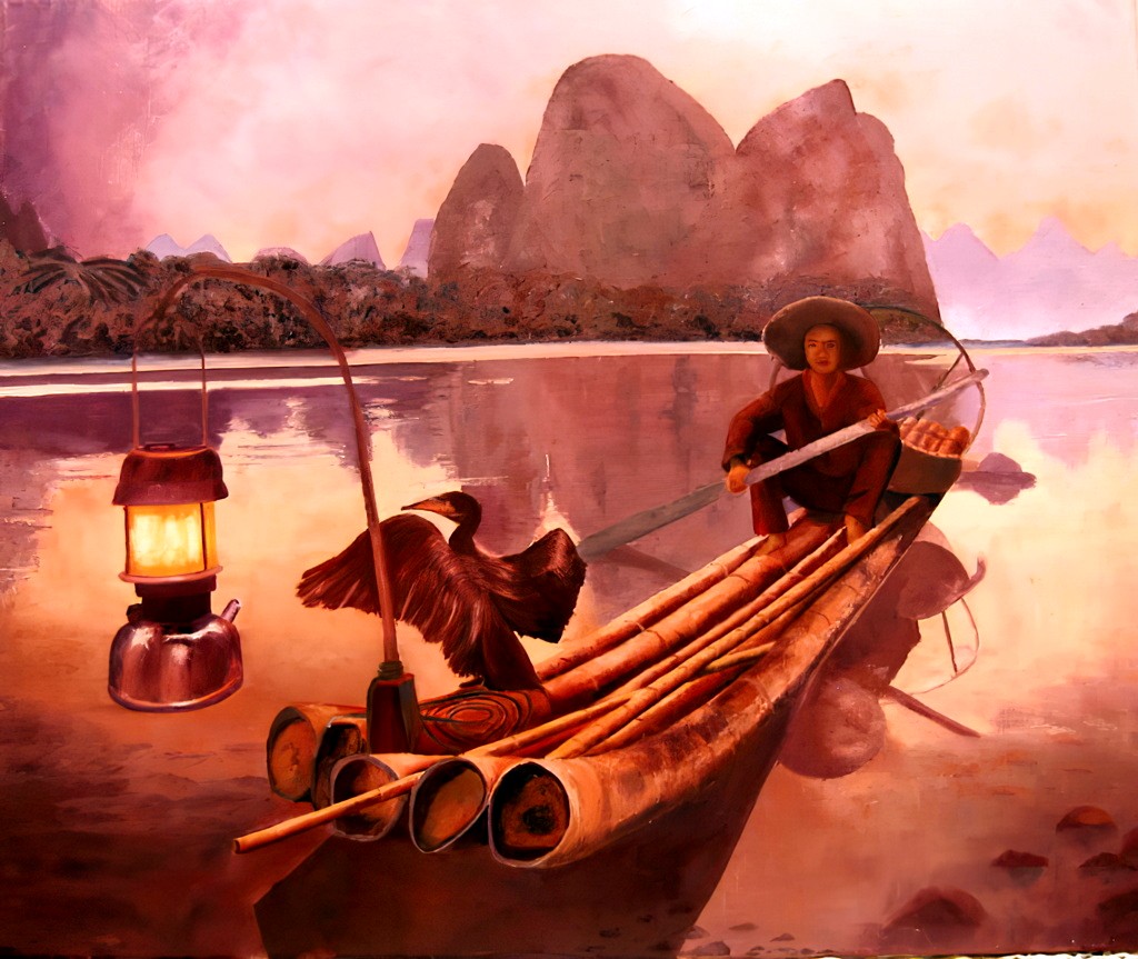 2011 12-Jiro.jpg - Année 2011 - 65 x 54 cm  Huile au pinceau et au couteau sur toile